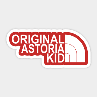 Original Astoria Kid...Face `\('~')/` Sticker